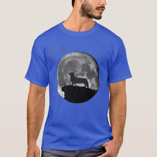 Camiseta Welsh Corgi Dog Moon