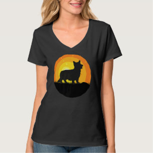 Camiseta Welsh Corgi Dog Retro 16