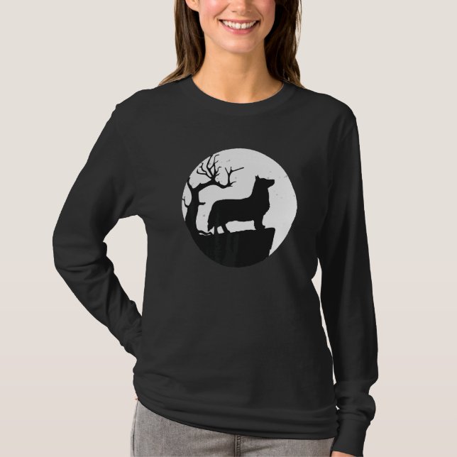 Camiseta Welsh Corgi Dog Retro 16 (Frente)