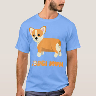 Camiseta Welsh Corgi Mom Funny Dog Mama Corgi Lovers Women 