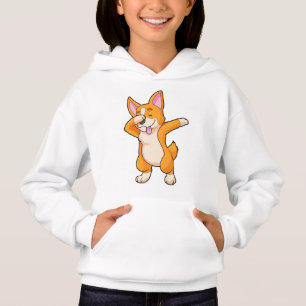 Camiseta Welsh Corgi no Hip Hop Dance Dab