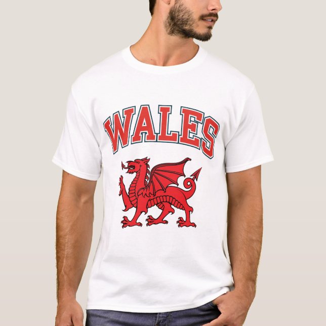 Camiseta Welsh Dragon (Frente)