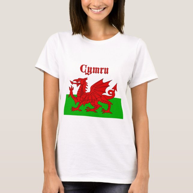 Camiseta Welsh Flag Cymru (Frente)