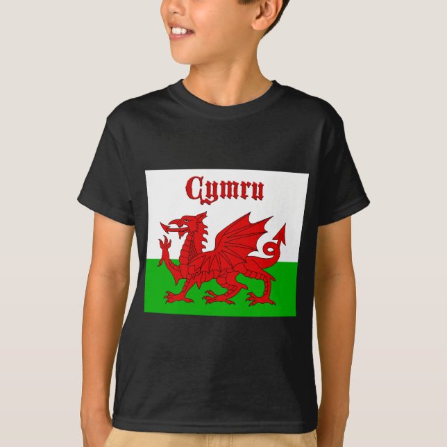 Camiseta Welsh Flag Cymru (Frente)