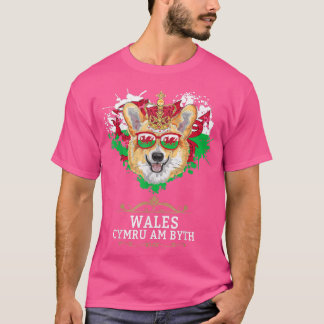 Camiseta Welsh Flag Idea For Kids & Welsh Epats With Welsh 