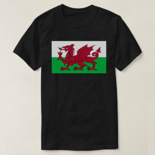 Camiseta Welsh Flag Of Wales