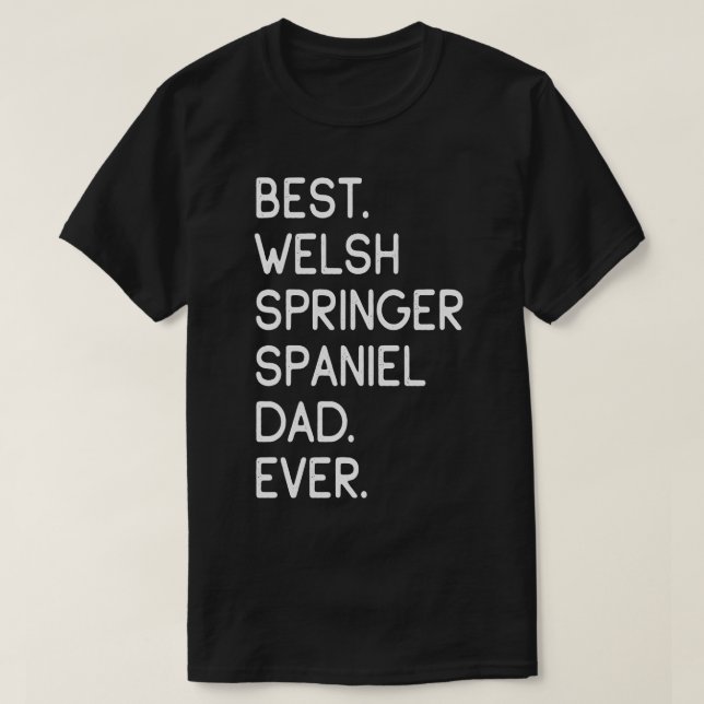 Camiseta Welsh Springer Spaniel (Frente do Design)
