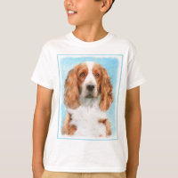 Welsh Springer Spaniel Painting - Arte Original De