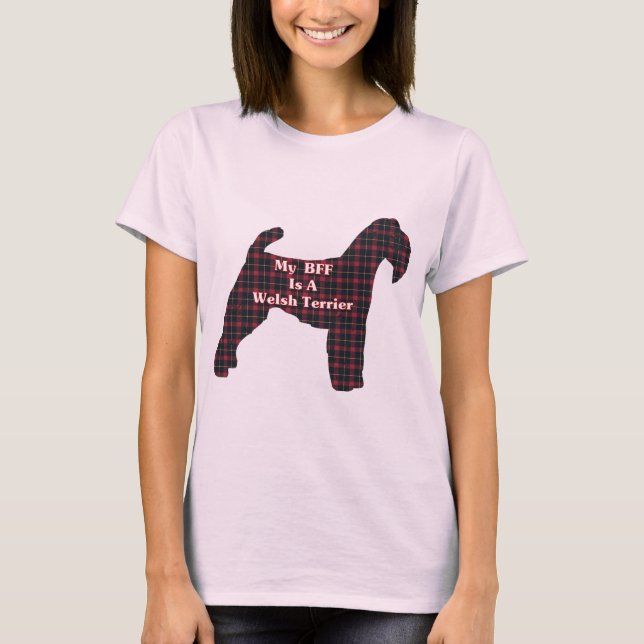 Camiseta Welsh Terrier BFF Gifts (Frente)