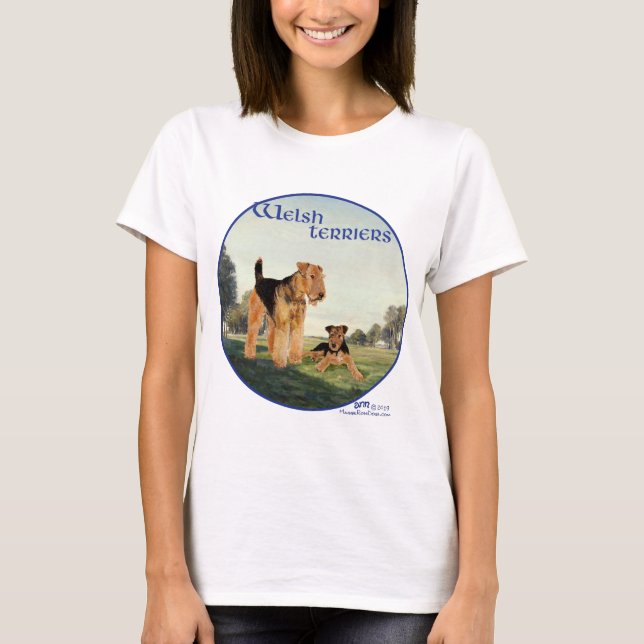 Camiseta Welsh Terriers (Frente)
