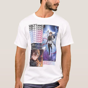 Camiseta Welt Yang Character Info - Trilho Honkai Star