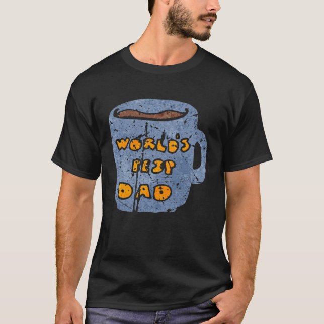Camiseta Weltbeste Papa Father's Day  Pocket Mug (Frente)