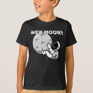 Camiseta Wen Moon? - Memória Cripto Astronauta Engraçada