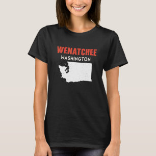 Camiseta Wenatchee Washington Estado EUA Viagem Wash