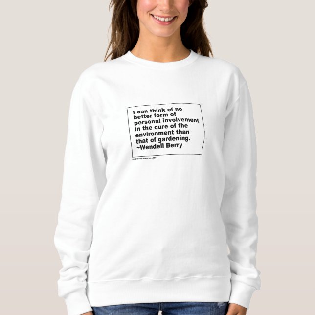 Camiseta Wendell Berry | Cure o ambiente (Frente)