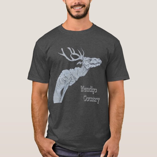Camiseta Wendigo Country Algonquian Folklore Men's Shirt (Frente)
