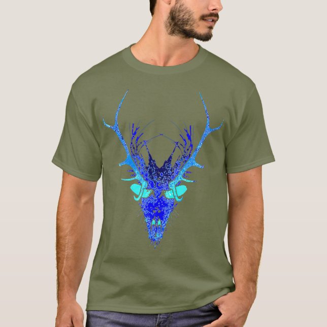 Camiseta Wendigo Skinwalker Mau Monster Spirit Skirit (Frente)
