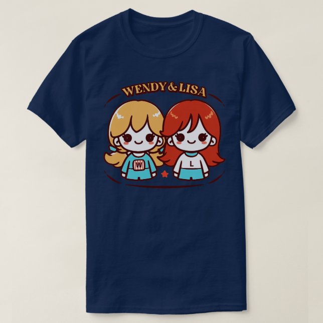 Camiseta Wendy Lisa Fan Design (Frente do Design)