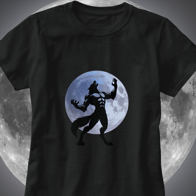 Camiseta Werewolf Howling - Lua cheia (Criador carregado)