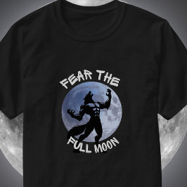 Camiseta Werewolf Howling - Medo da lua cheia