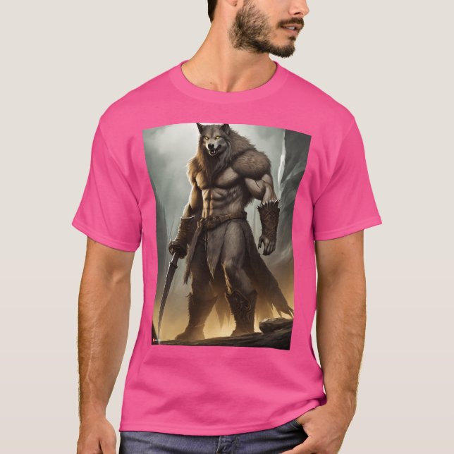 Camiseta Werewolf Warrior (Frente)