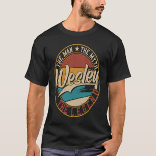 Camiseta Wesley O homem o mito a lenda