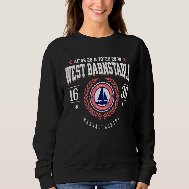 Camiseta West Barnstable Massachusetts Cape Cod MA Beach So (Frente)