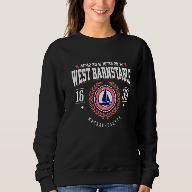 Camiseta West Barnstable Massachusetts Cape Cod MA Beach So (Frente)