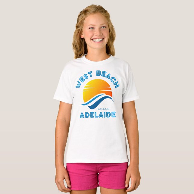 Camiseta WEST BEACH ADELAIDE Sul Austrália (Frente Completa)