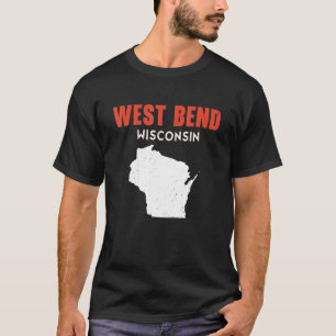 Camiseta West Bend EUA Estado América Viagem Montanan Helen