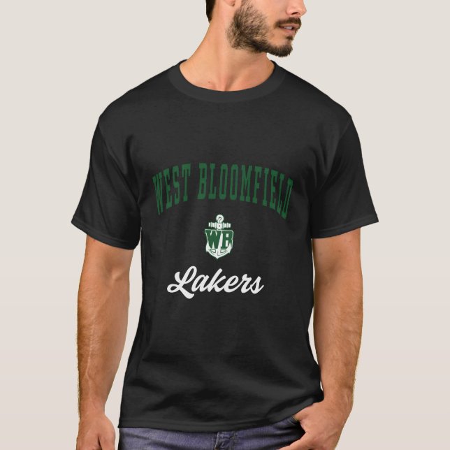 Camiseta West Bloomfield Segundo grau Lakers (Frente)