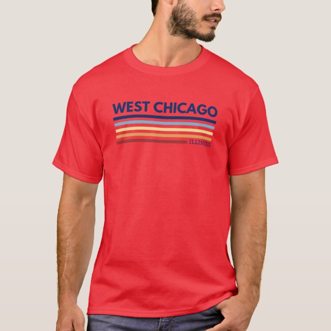 Camiseta West Chicago Illinois (Frente)