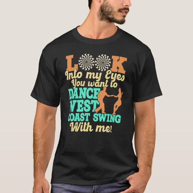 Camiseta West Coast Swing Dance   Swing Dancing (Frente)