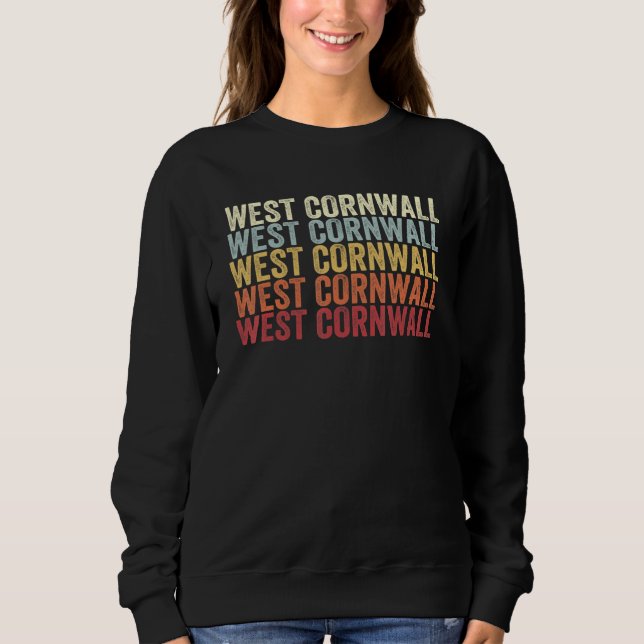 Camiseta West Cornwall Pennsylvania West Cornwall PA Retro  (Frente)