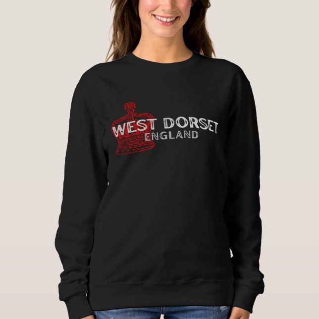Camiseta WEST DORSET England Crown Badge (Frente)