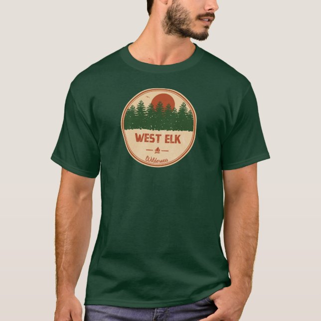 Camiseta West Elk Wilderness Colorado (Frente)