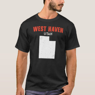 Camiseta West Haven Utah Estado EUA América Viagem Utahan