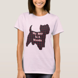 Camiseta West Highland White Terrier BFF presentes