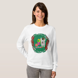 Camiseta West Highland White Terrier Christmas Elf
