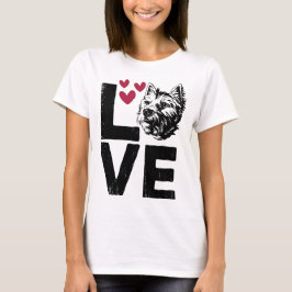 Camiseta West Highland White Terrier – Cute Westie Dog Love