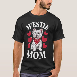 Camiseta West Highland White Terrier Mãe, Cachorro Westie M