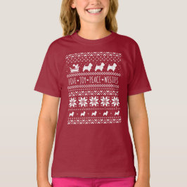 Camiseta West Highland White Terriers Natal Westie Dogs
