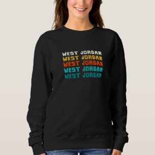 Camiseta West Jordan Vintage Ut Retro Collection Ameri