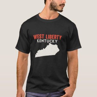 Camiseta West Liberty Kentucky EUA State America Viagem Ken