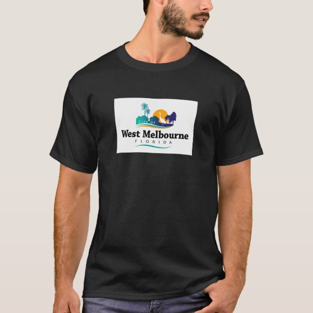 Camiseta West Melbourne Florida Flag (Frente)