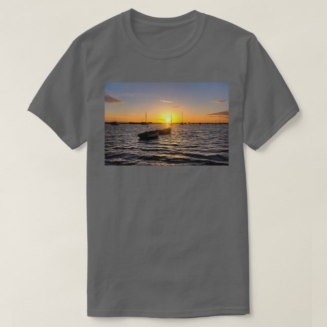 Camiseta West Mersea Sunset 4 (Frente do Design)