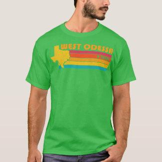 Camiseta West Odessa Texas Vintage afligiu Souvenir