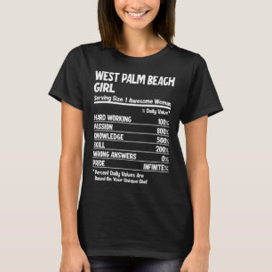 Camiseta West Palm Beach Girl