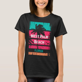 Camiseta West Palm Beach Souvenir - Lembrete da Flórida