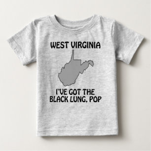 Camiseta West Virginia - Eu Tenho a Pulmão Negro, Pop